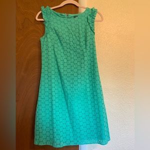 Frilly Eyelet Dress
